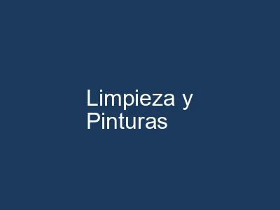 Pinturas y Limpieza Industrial